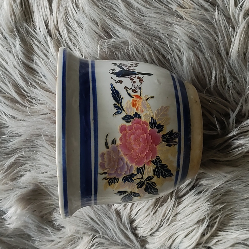 Vintage Japanese Planter pot